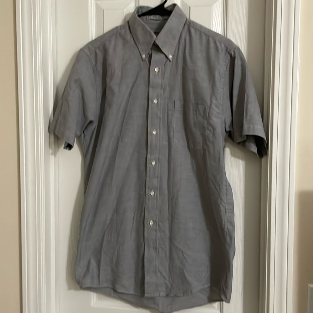 Arrow Dover Oxford - Relaxed Fit Button-down Shirt - Light Grey
